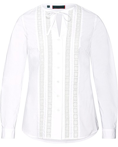 Reitmayer bluse mit - mit, spitze