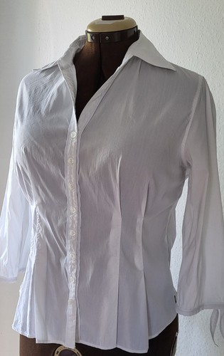Weiße bluse mark adam - weiße,