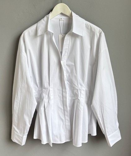 Bluse tailliert falten damen - bluse,