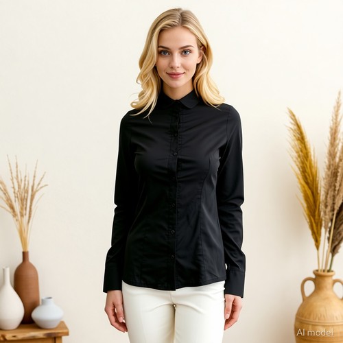 Business elegant hemdbluse - business,