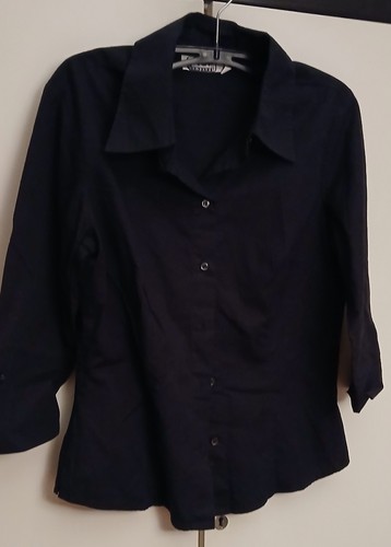 Bluse schwarz reine - gr., 36,