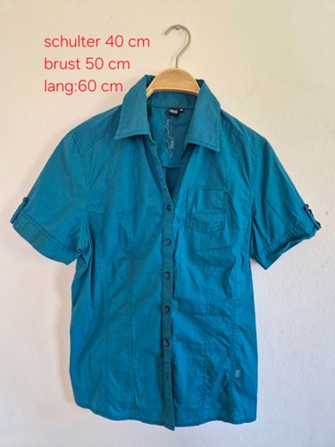 Tailliert baumwolle bluse - tailliert,