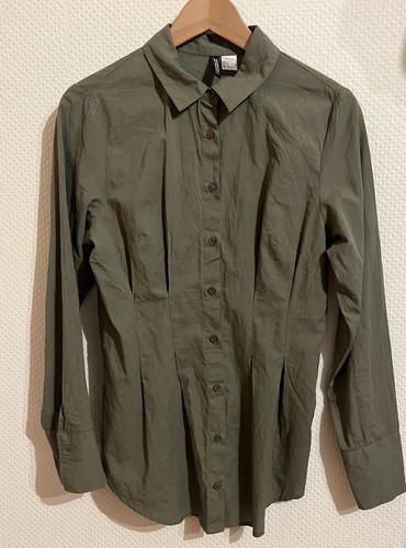 Damen bluse hemd grün - h&m,