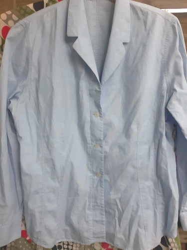 Hellblaue bluse von otto kern - bluse,