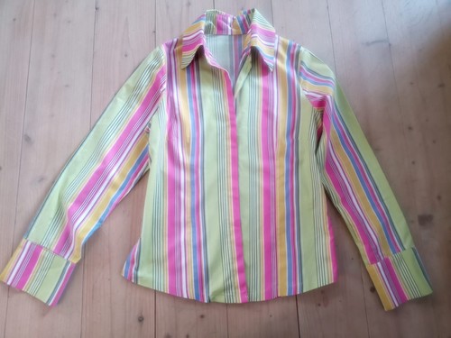 Taillierte bluse 36 pink - gr.,