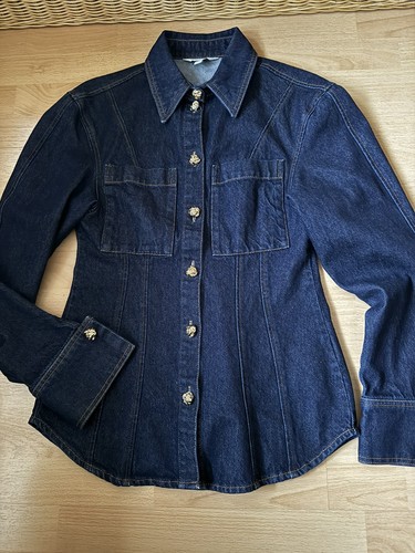 Jeansbluse hemd - h&m,