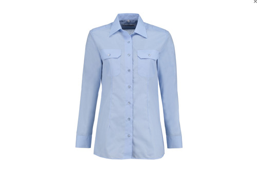 Dienstbluse langarm tailliert