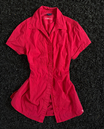 Y2k bluse kurzarm s - bluse,