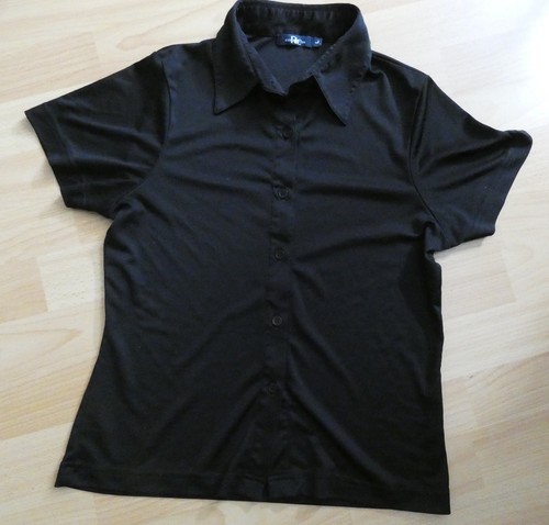 Bluse schwarz rc - bluse, l