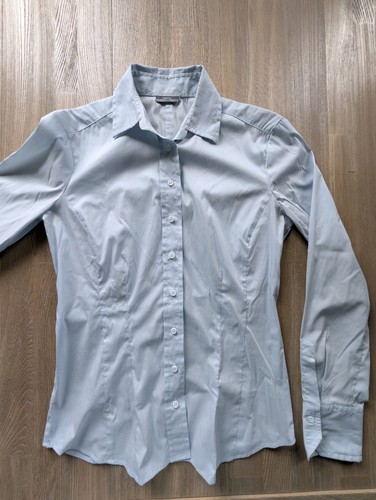 Taillierte helblaue bluse von - taillierte,